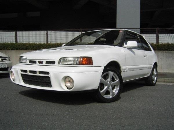 Mazda Familia GTR white Group A car rare (15).jpg