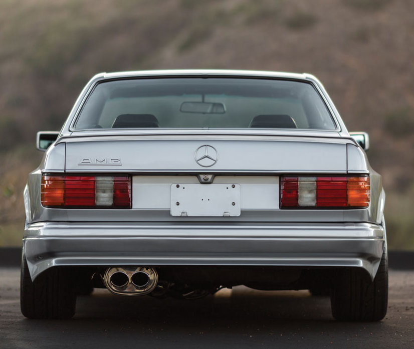 Mercedes 560 SEC 6.0 AMG Widebody Silver back.png