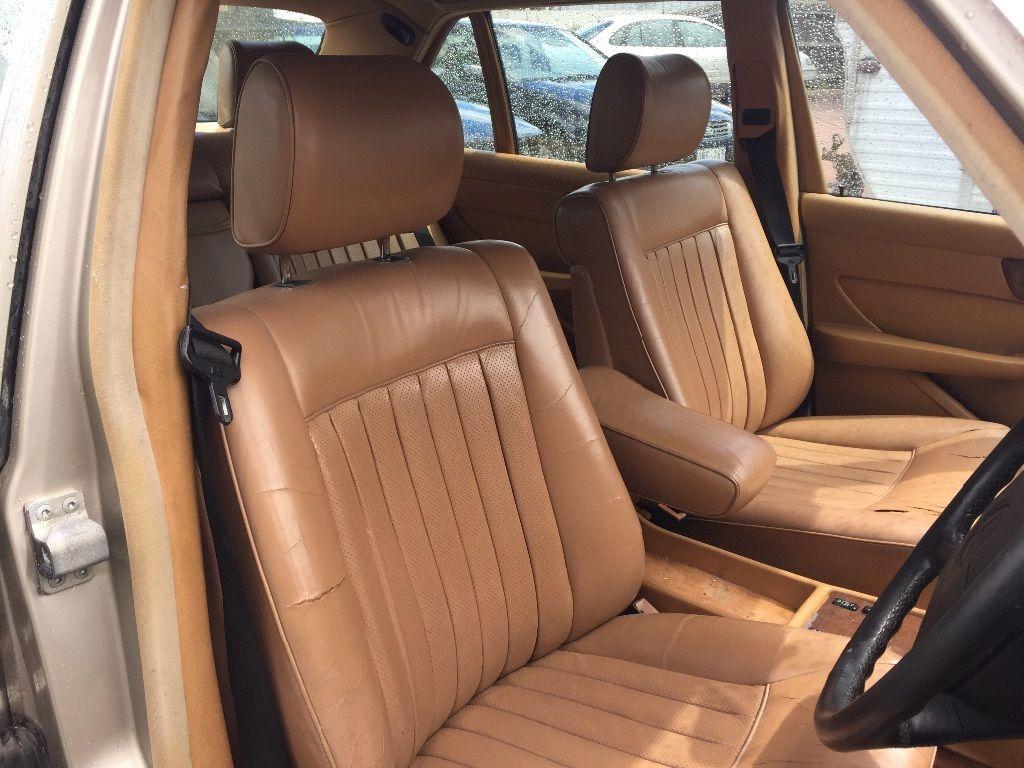 Mercedes 560 SEL Tan interior.jpg