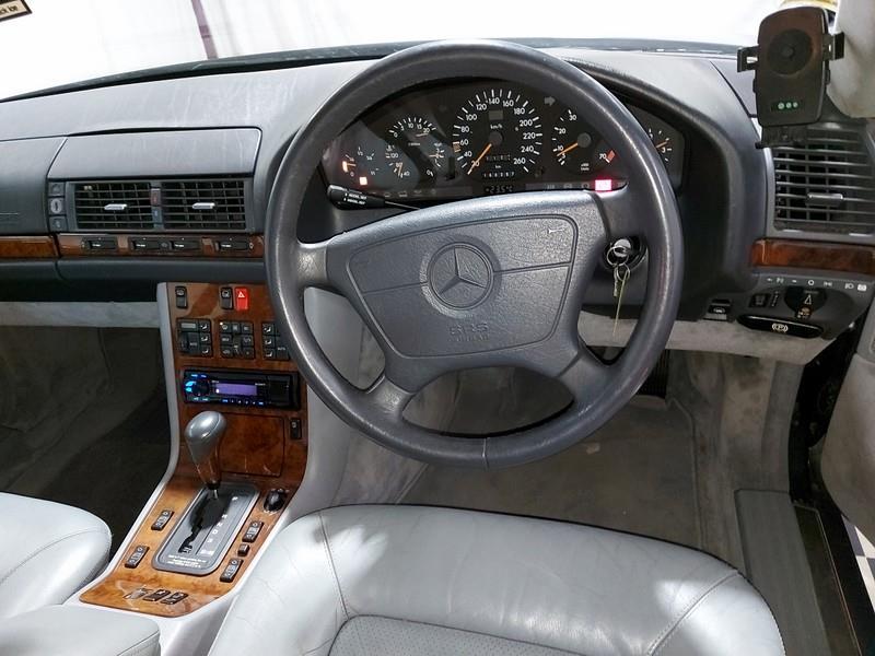 Mercedes Blue-black S500 coupe C140 W140 coupe (11).jpg