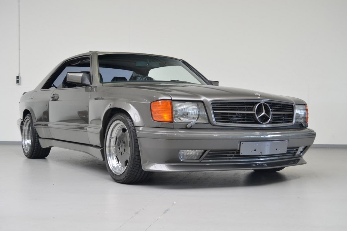 Mercedes C126 560SEC AMG Wide-body grey images exterior (13).JPG