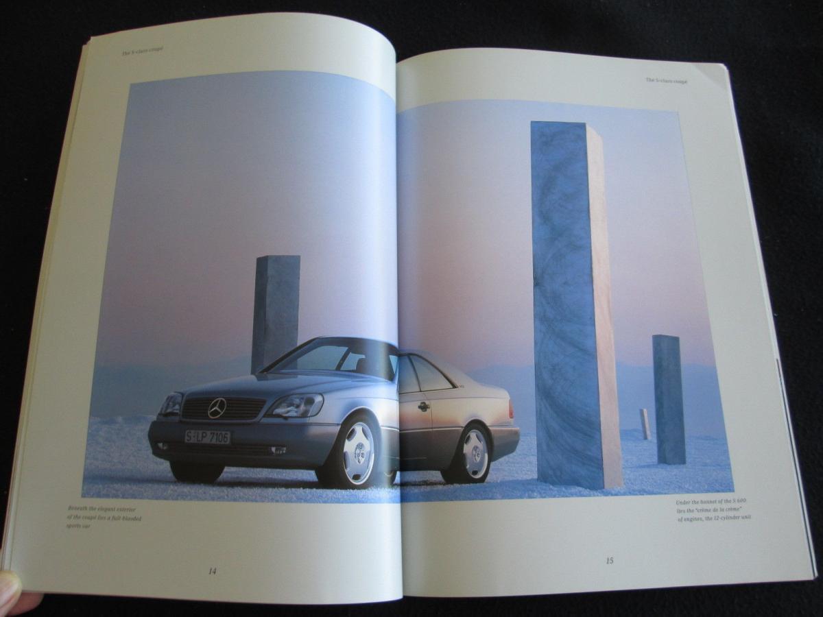 Mercedes W140 Coupe S600 brochure original (12).JPG