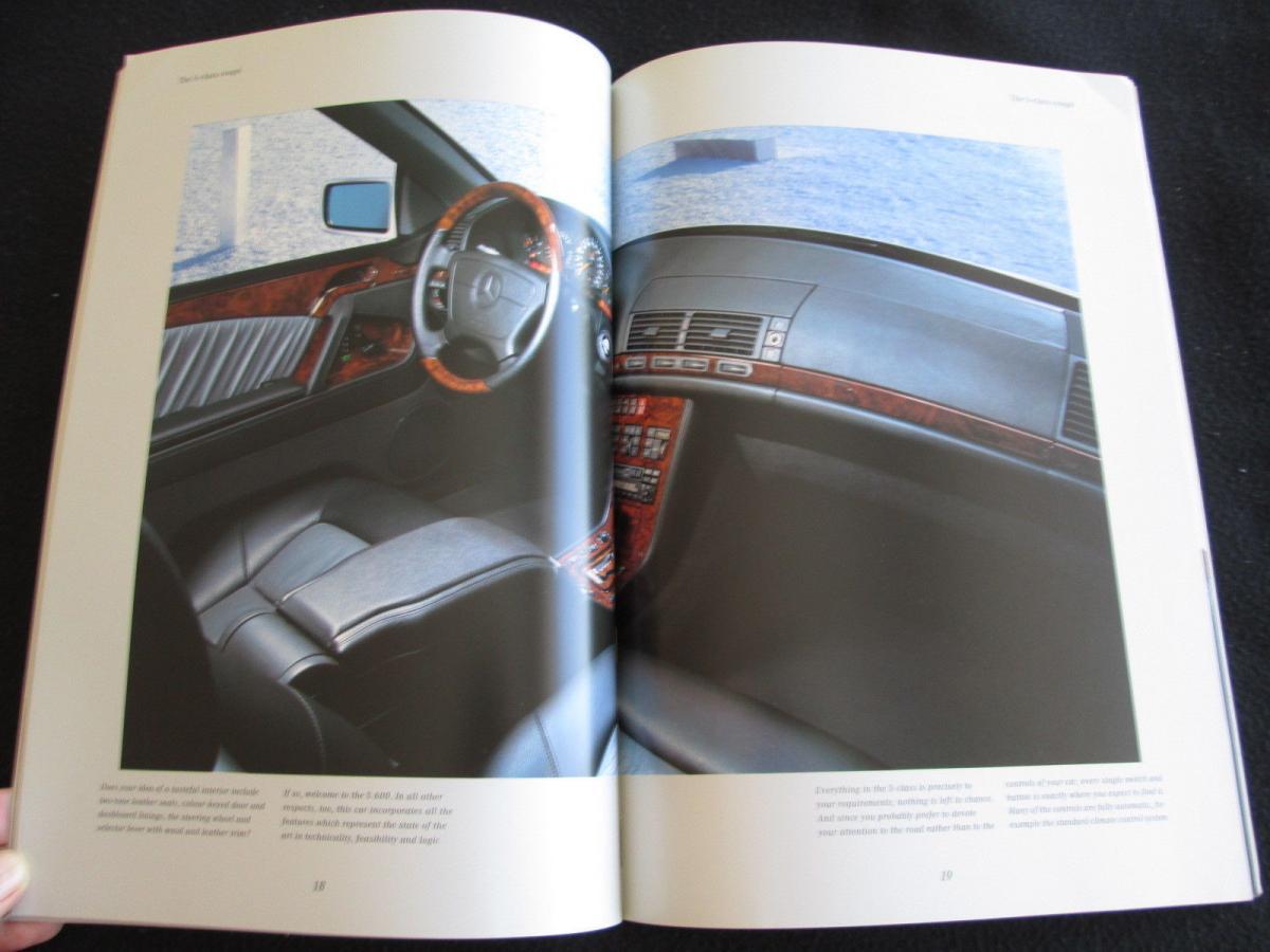 Mercedes W140 Coupe S600 brochure original (13).JPG