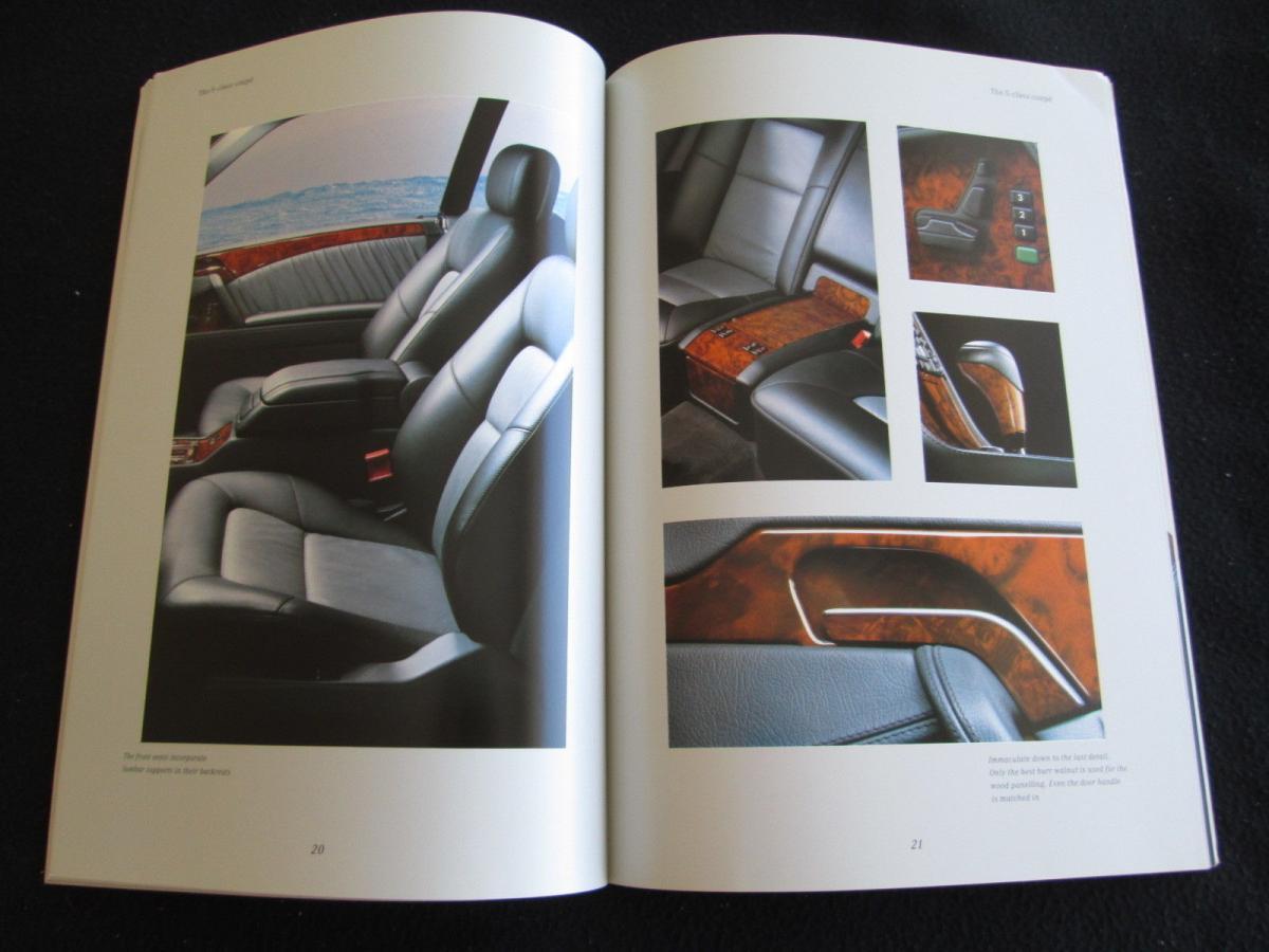 Mercedes W140 Coupe S600 brochure original (14).JPG