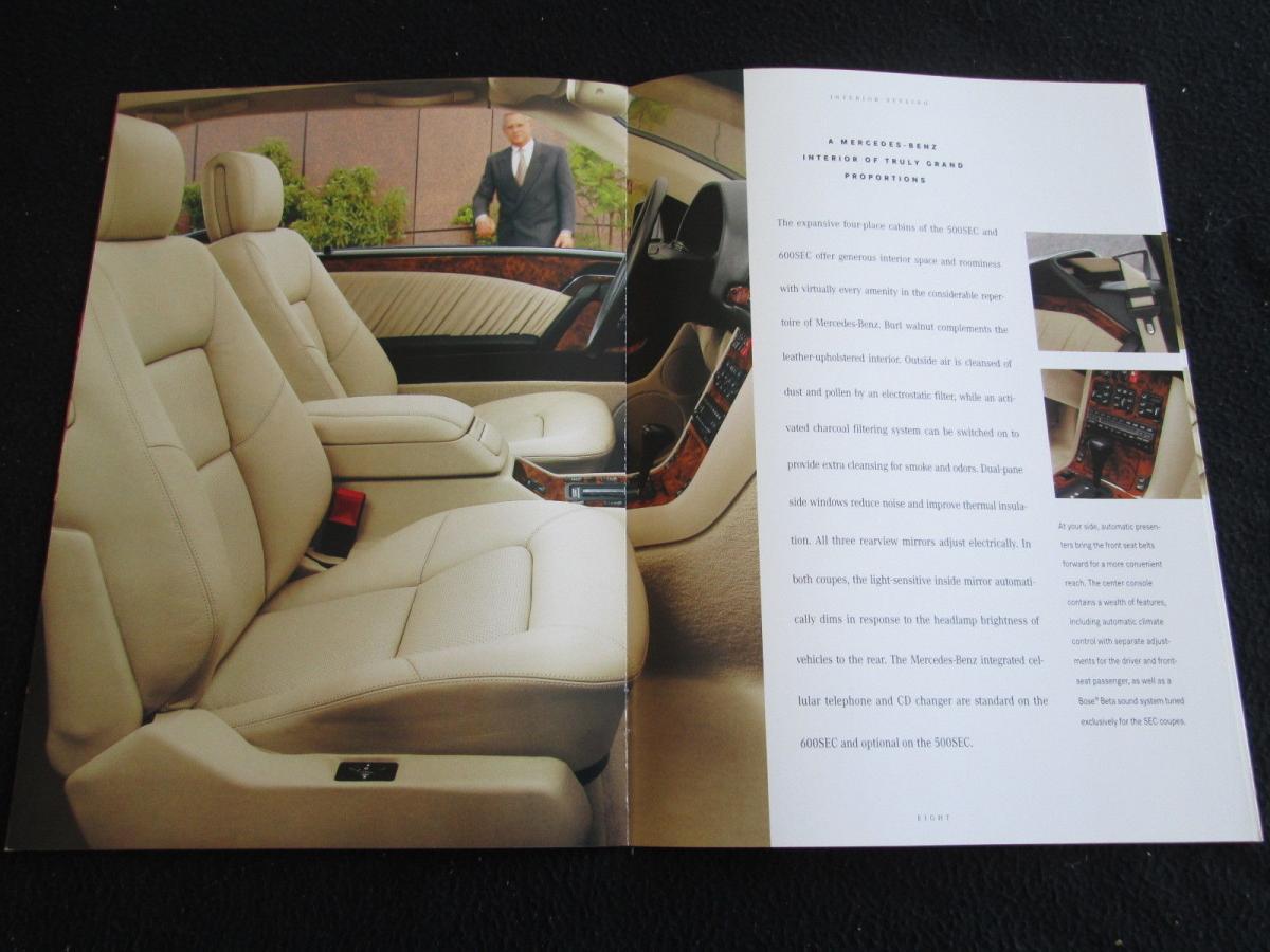 Mercedes W140 Coupe S600 brochure original (4).JPG