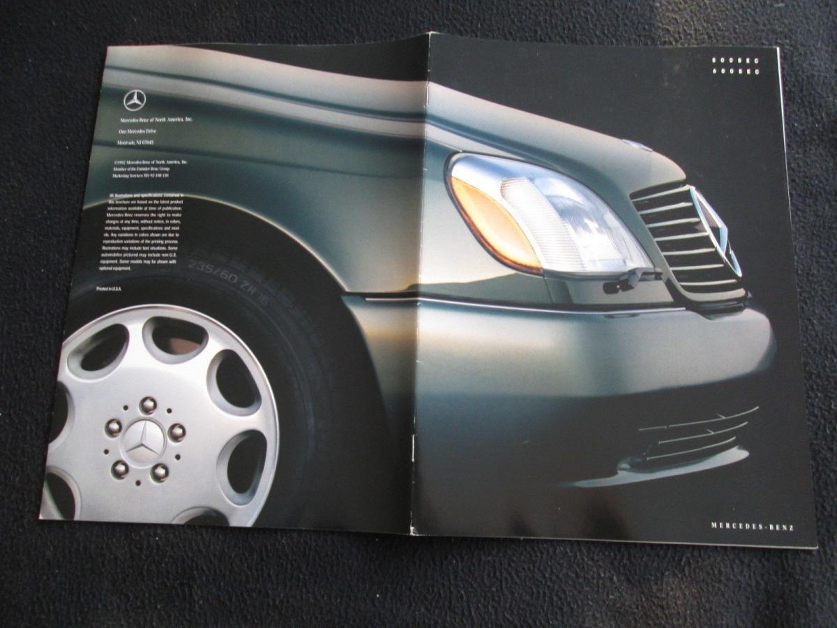 Mercedes W140 Coupe S600 brochure original (6).JPG