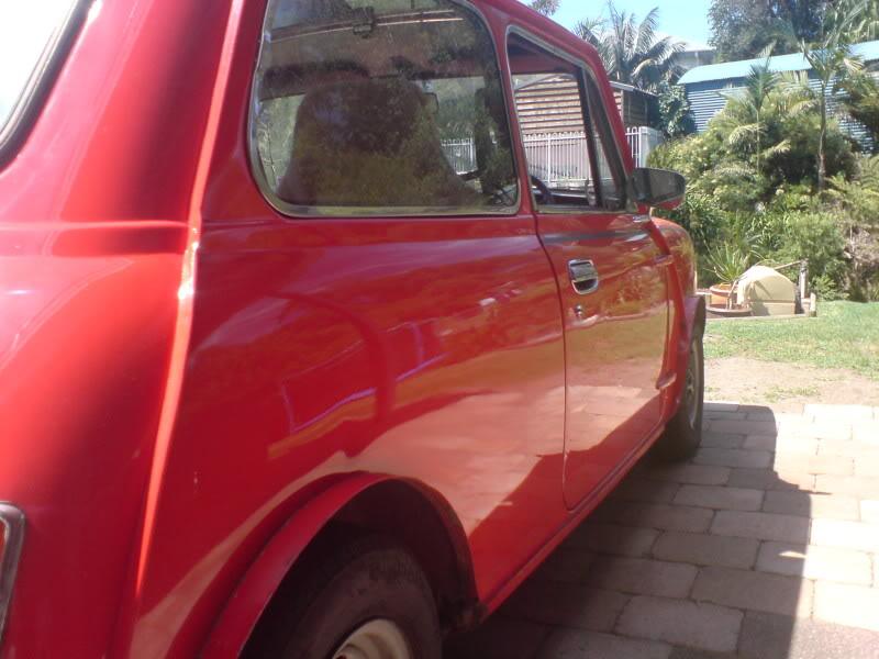 Mini S 1977 Sunshine with sunroof Australian Leyland Images Red (6).jpg