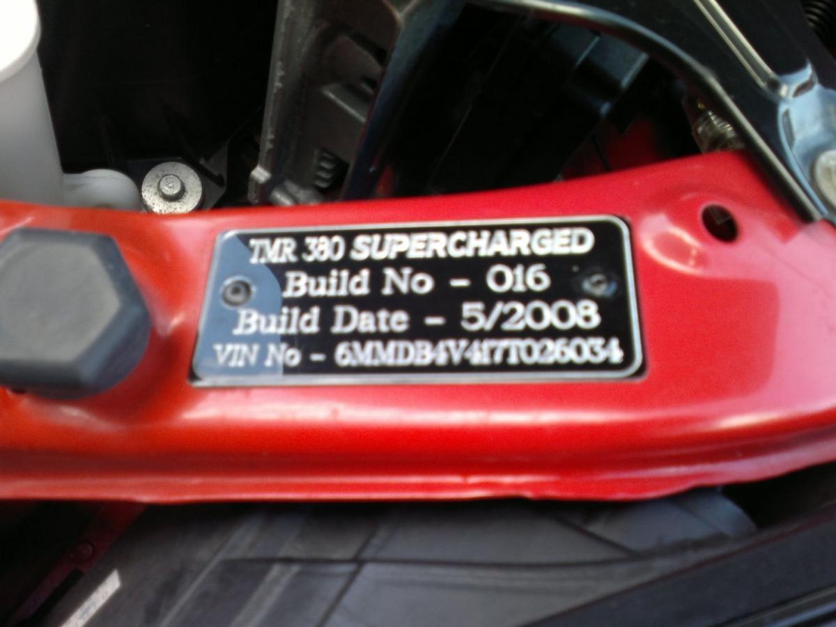Mitsubishi 380 TMR 380 supercharged build number 16 of 20 images (10).jpg