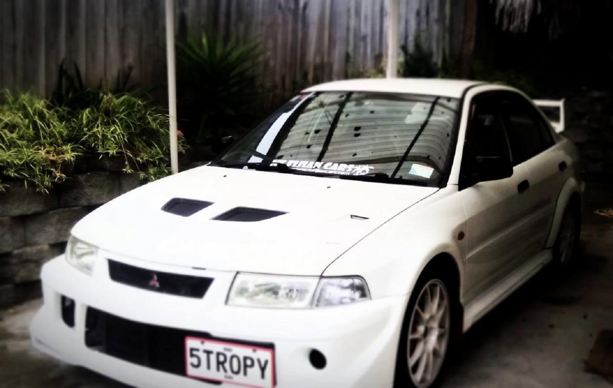 Mitsubishi Lancer Evolution 6.5 TME in scotia white 2001 New Zealand (4).jpg