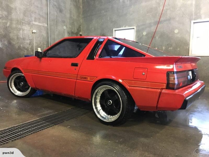 Mitsubishi Starion GSR Turbo Red race prepared roll cage (4).jpg