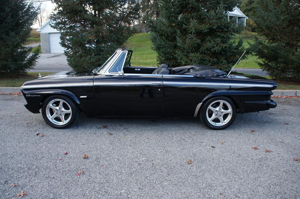 Modified 1964 Studebaker Daytona convertible Black chevy engine conversion (15).jpg