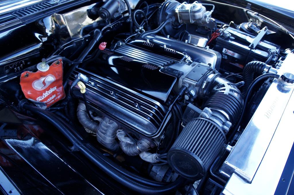 Modified 1964 Studebaker Daytona convertible Black chevy engine conversion (19).jpeg