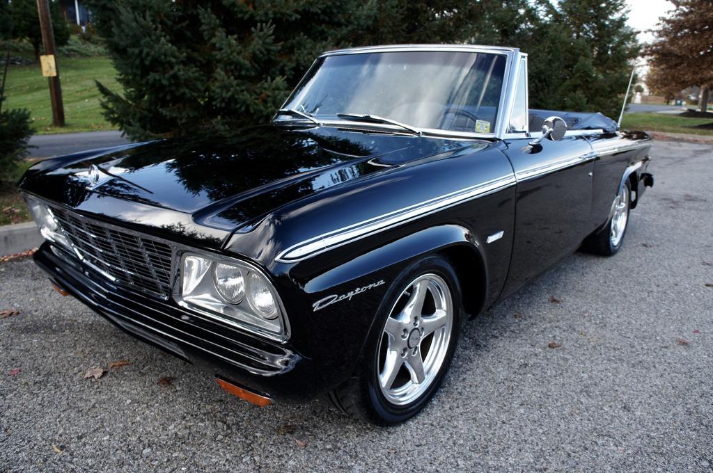 Modified 1964 Studebaker Daytona convertible Black chevy engine conversion (5).jpeg