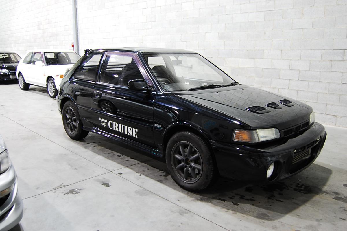 Modified black 1992 Mazda Familia GTR located Montreal Canada  (1).JPG