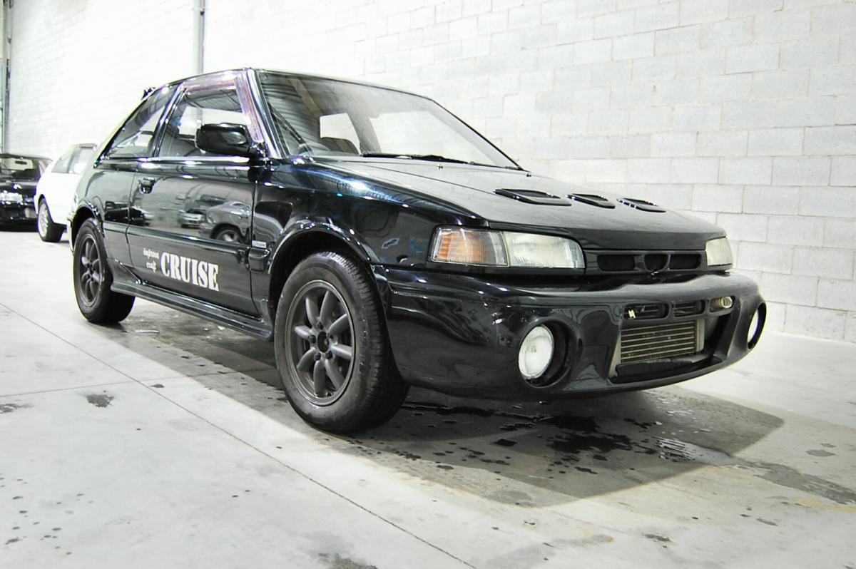 Modified black 1992 Mazda Familia GTR located Montreal Canada  (16).JPG