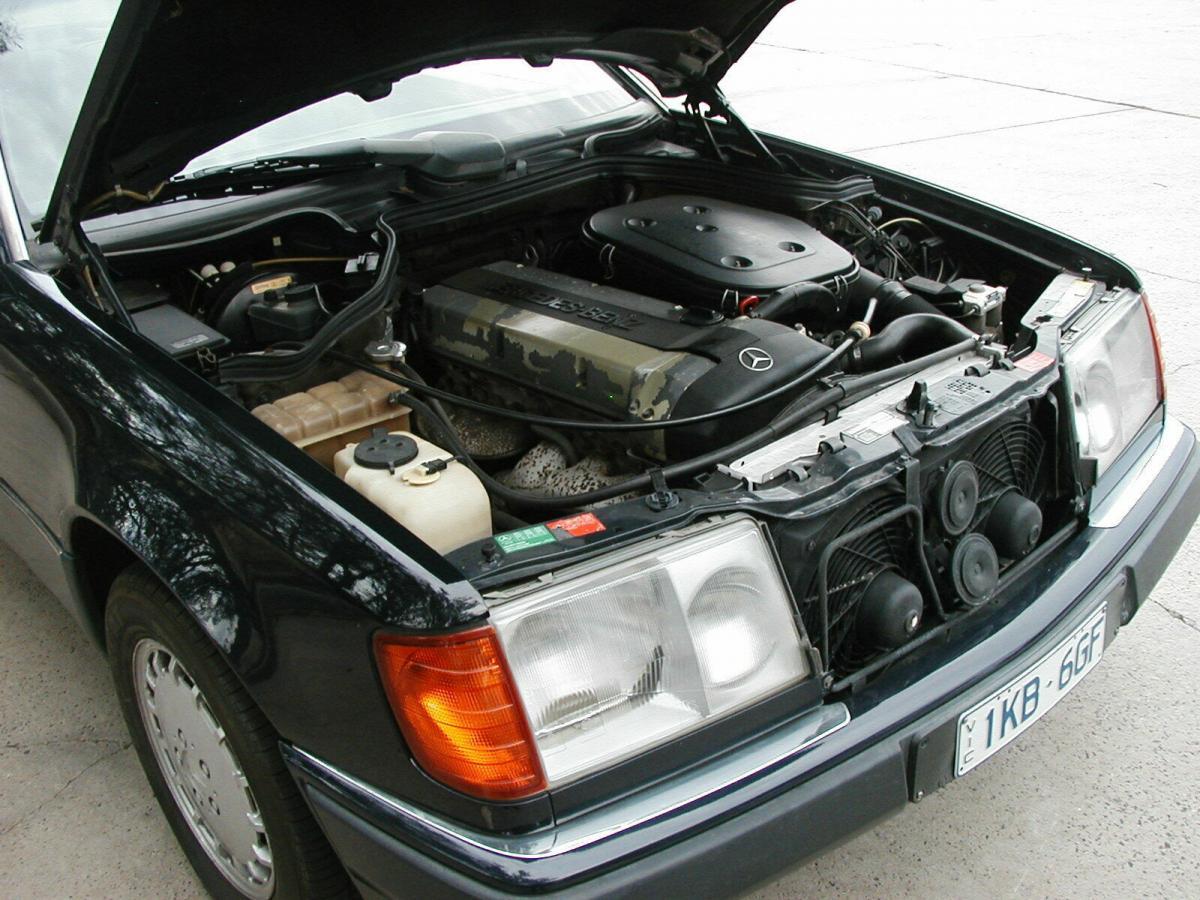 Navy Blue 1990 Mercedes 300CE-24 CE coupe Australia images (11).jpg