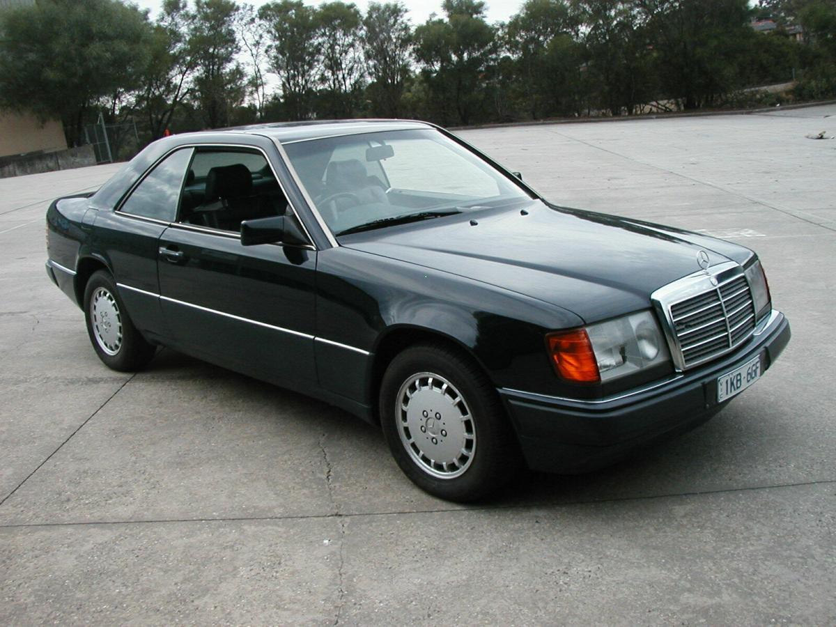 Navy Blue 1990 Mercedes 300CE-24 CE coupe Australia images (12).jpg