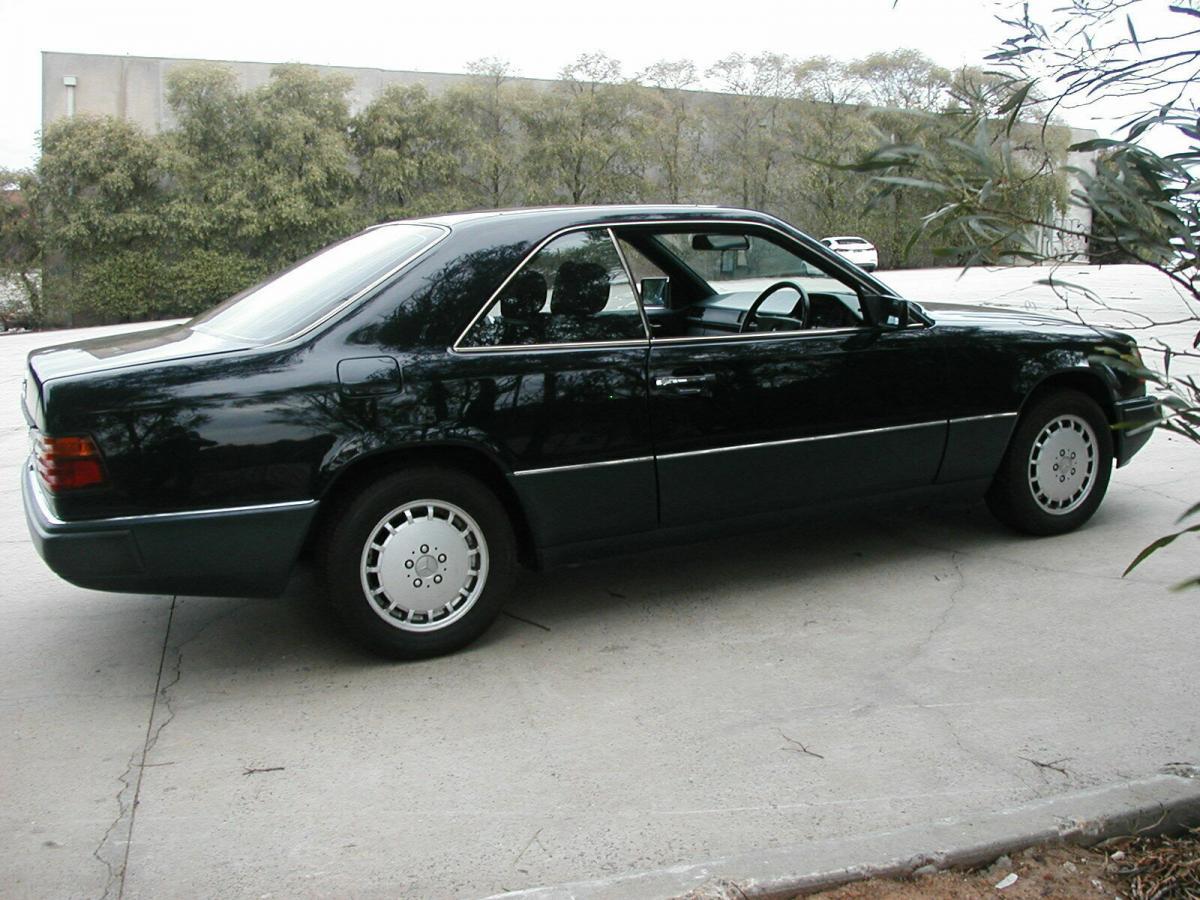 Navy Blue 1990 Mercedes 300CE-24 CE coupe Australia images (3).jpg