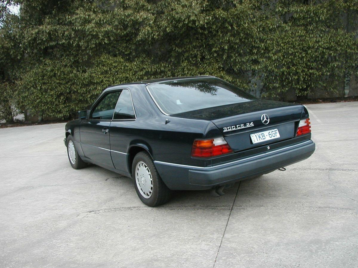 Navy Blue 1990 Mercedes 300CE-24 CE coupe Australia images (4).jpg