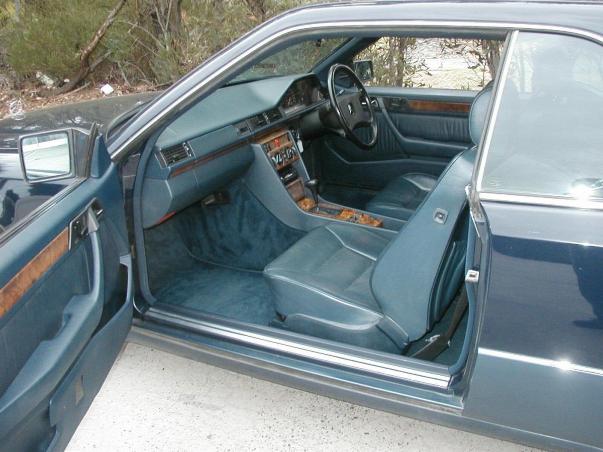 Navy Blue 1990 Mercedes 300CE-24 CE coupe Australia images (7).jpg