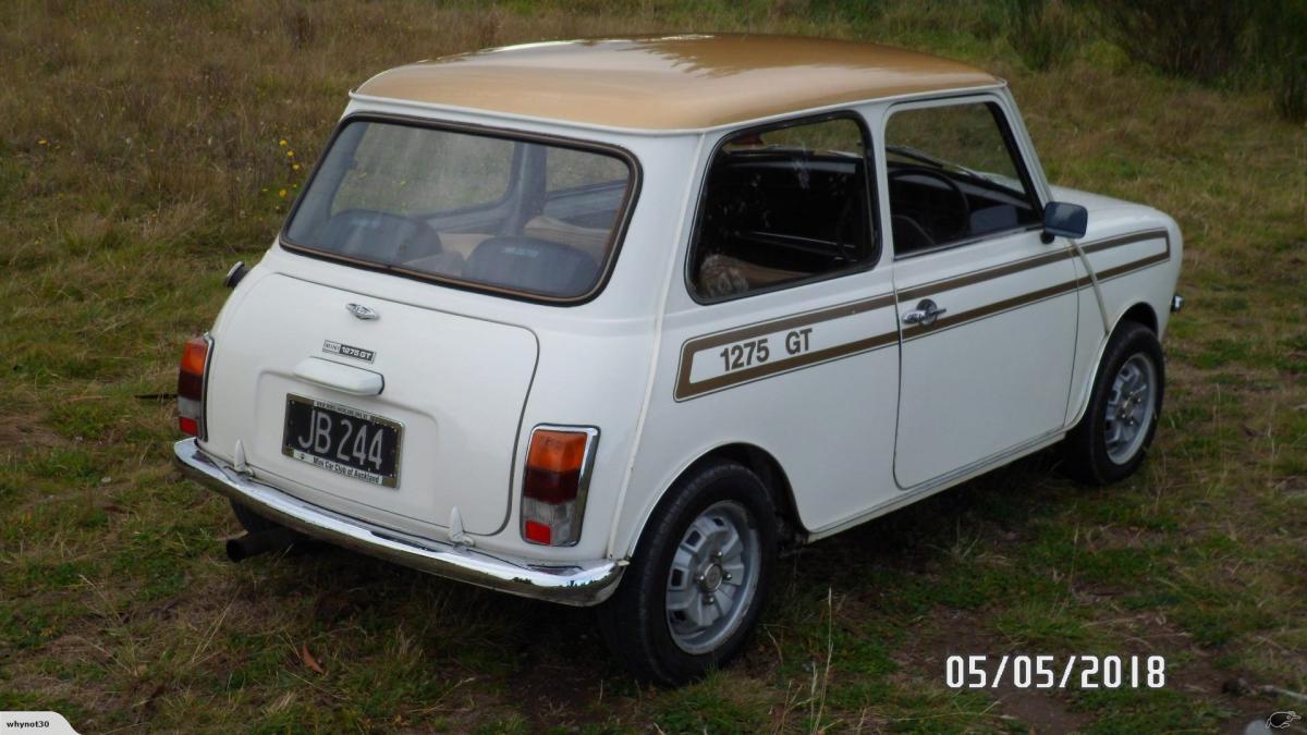 New Zealand white with Gold stripe 1275 GT Mini images (4).jpg