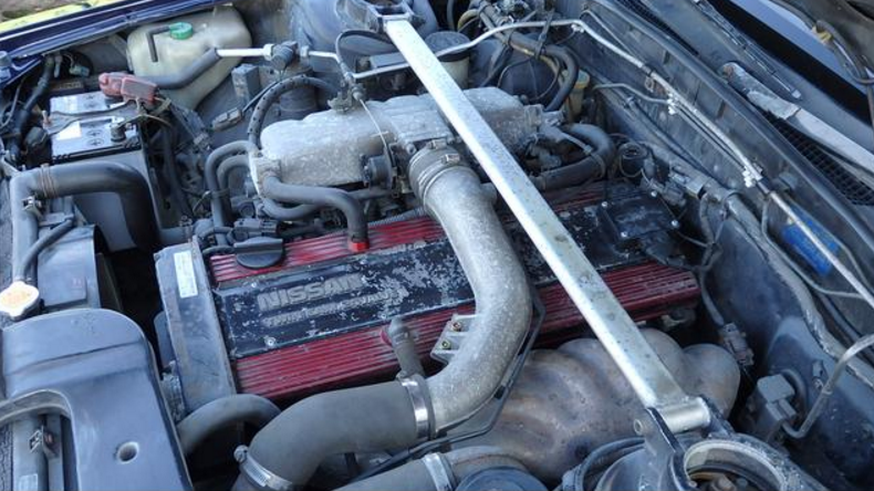 Nissan Skyline R31 GTS-R 1987 engine bay Japan (2).png