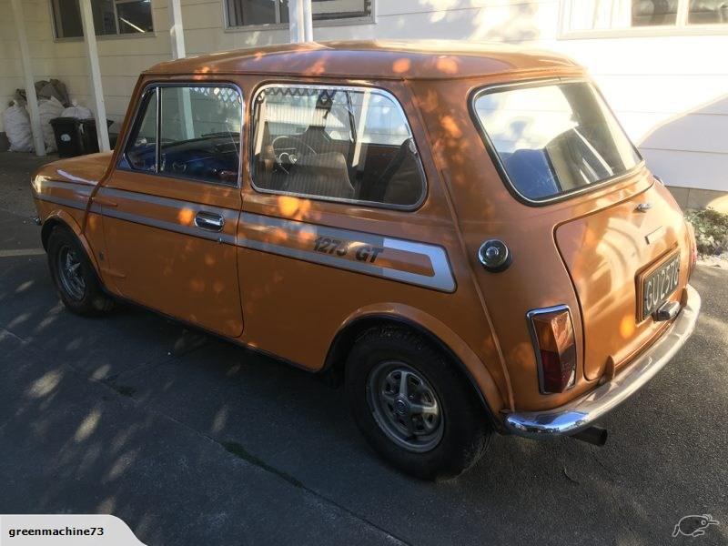 Orange Leyland Mini Clubman GT in New Zealand - 1973 australian built (4).jpg