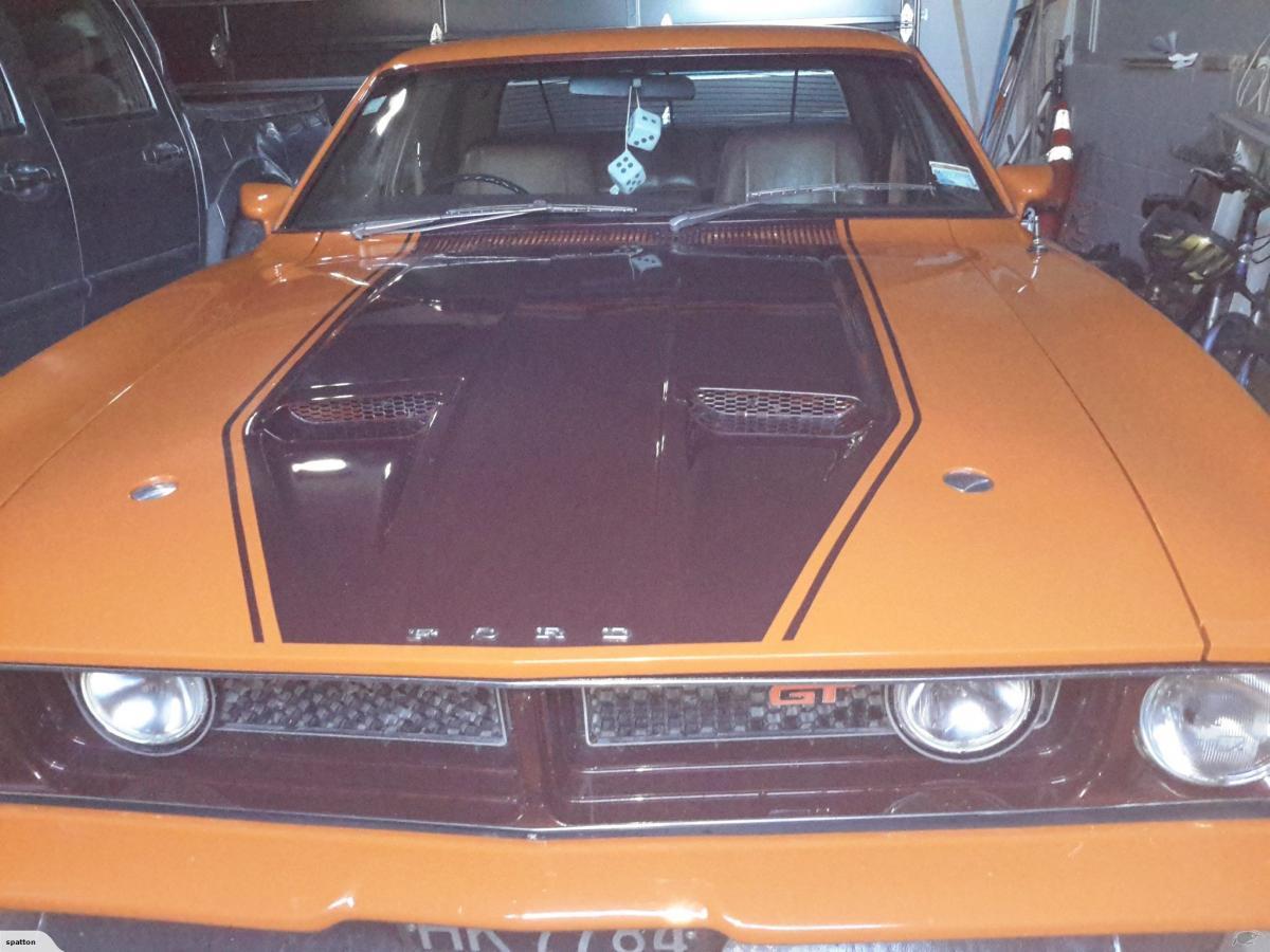Orange XB Ford Falcon GT Sedan images (15).jpg
