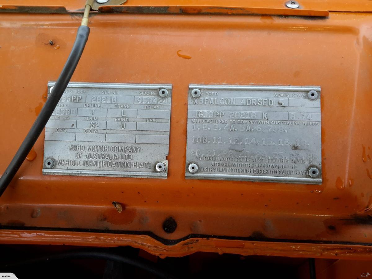 Orange XB Ford Falcon GT Sedan images (16).jpg
