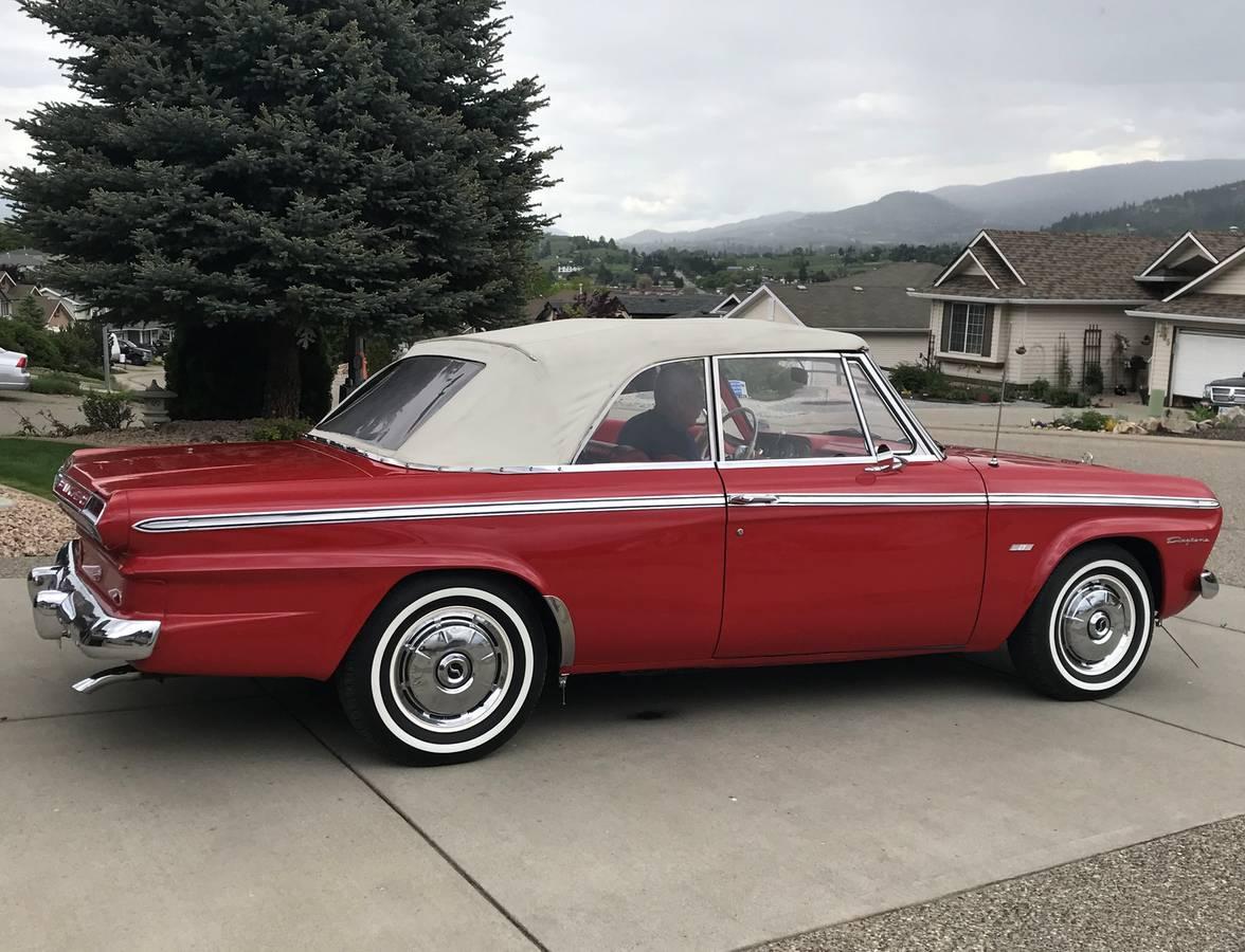 Red Studebaker Daytona convertible cabriolet for sale Canada 2022 (1).jpg