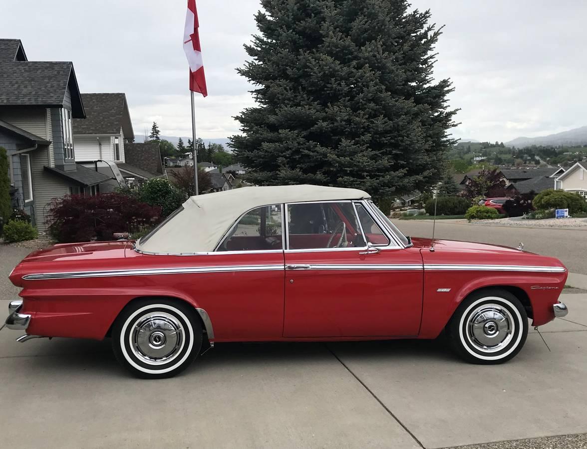 Red Studebaker Daytona convertible cabriolet for sale Canada 2022 (17).jpg