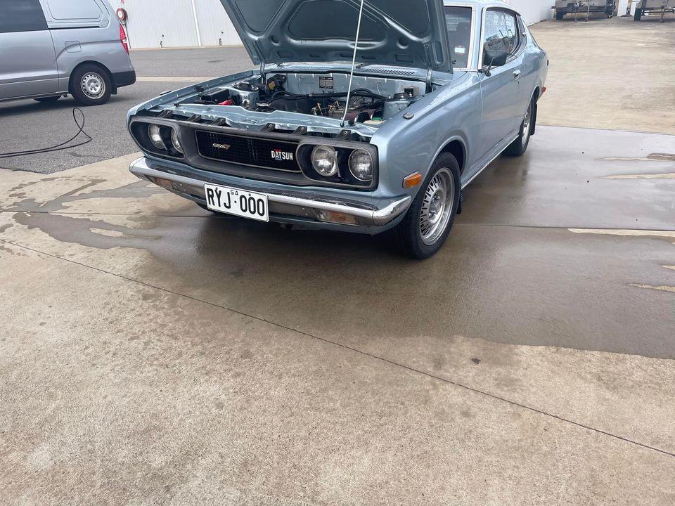 Restored Datsun 180B 610 hardtop coupe Australia 1972 (3).jpg