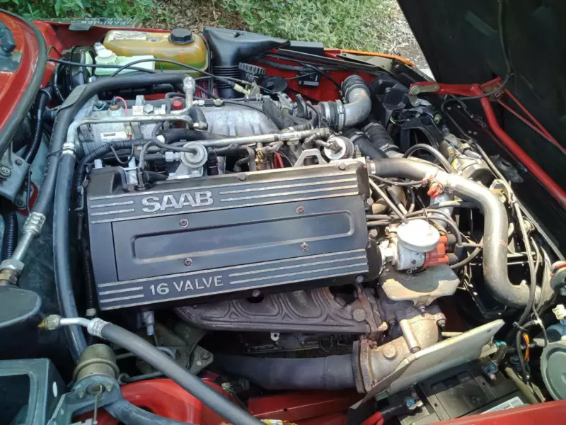 Saab 900 Aero Turbo Australia Red 1989 model images 2021 (6).png