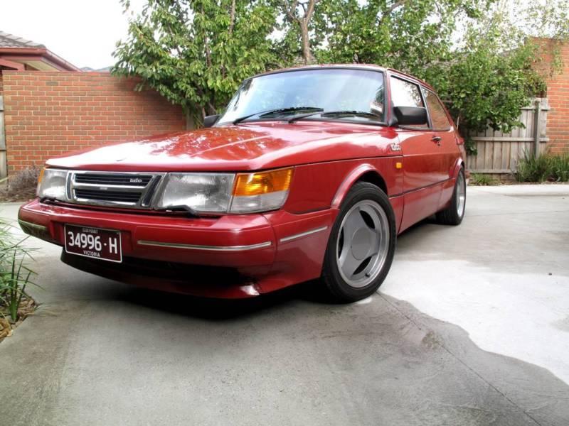 Saab 900 Aero Turbo S Red paint Australia Combi Coupe 1988 (2).JPG