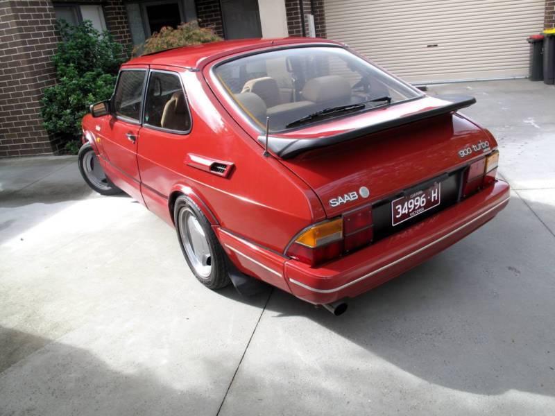 Saab 900 Aero Turbo S Red paint Australia Combi Coupe 1988 (3).JPG