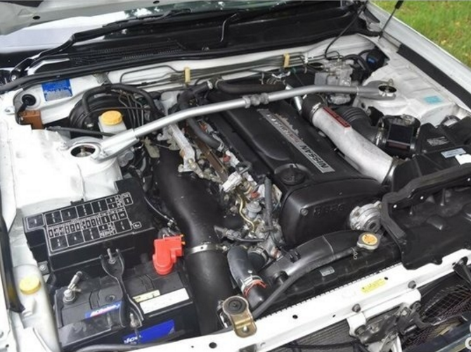 Silky Snow Pearl White Nissan Stagea 260RS 1998 series 1 model white NSW Australia (13).png