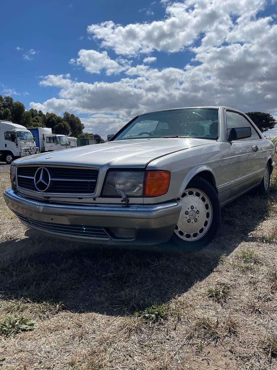 Silver 560SEC Mercedes 1986 Australia images exterior (1).jpg