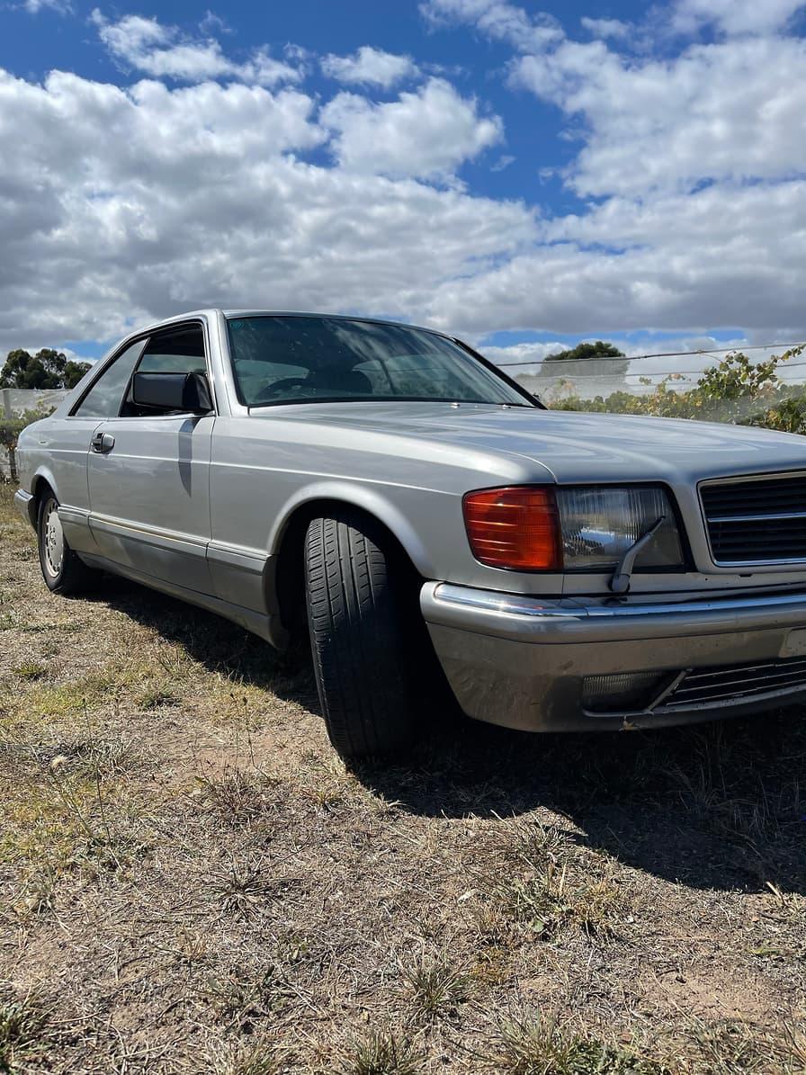 Silver 560SEC Mercedes 1986 Australia images exterior (5).jpg