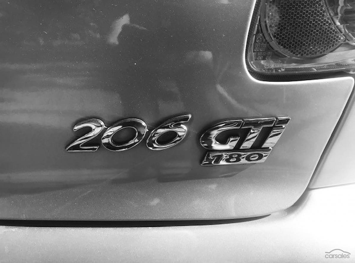 Silver Peugeot 206 GTI 180 Australia images 2021 (6).jpg