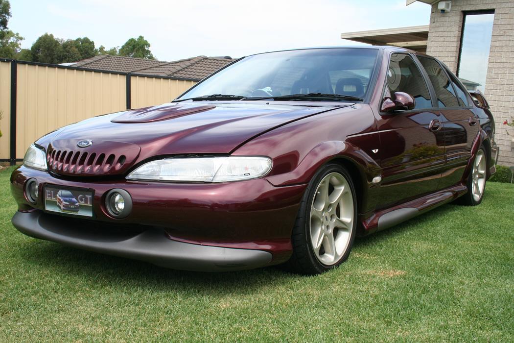 Sparkling Burgundy Metallic Ford Falcon EL GT number 212 of 250 1997 (1).jpg