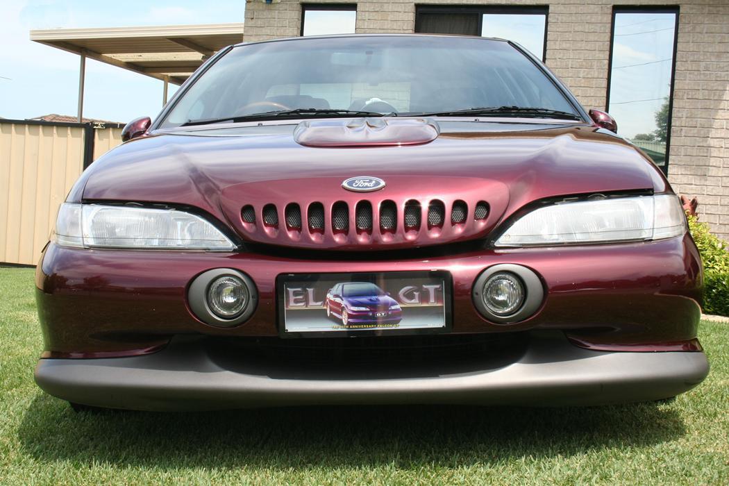 Sparkling Burgundy Metallic Ford Falcon EL GT number 212 of 250 1997 (4).jpg