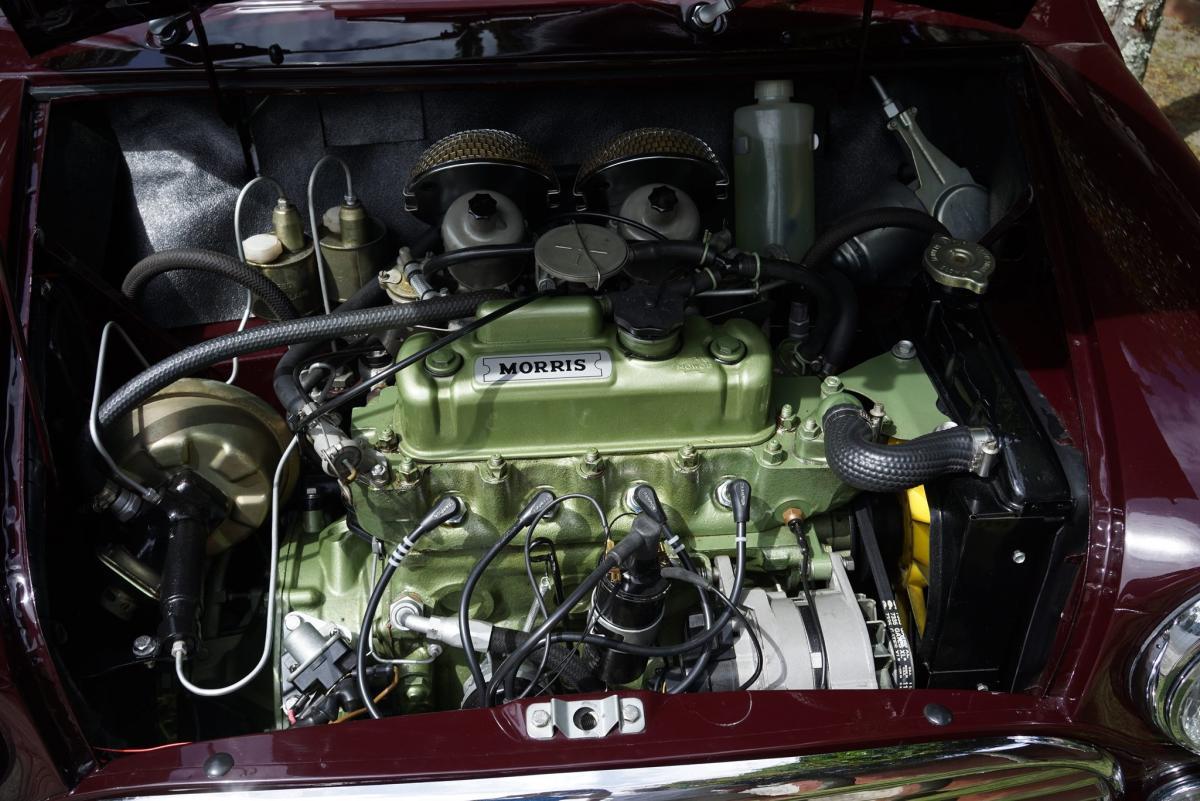 Special Burgundy MK2 1969 Morris Mini Cooper S in New Zealand (9).jpg