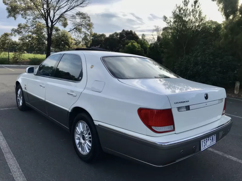 Ssangyong Chairman Sedan Australia White 2020 low ks images (6).png