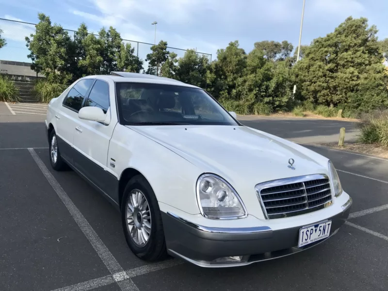 Ssangyong Chairman Sedan Australia White 2020 low ks images (9).png