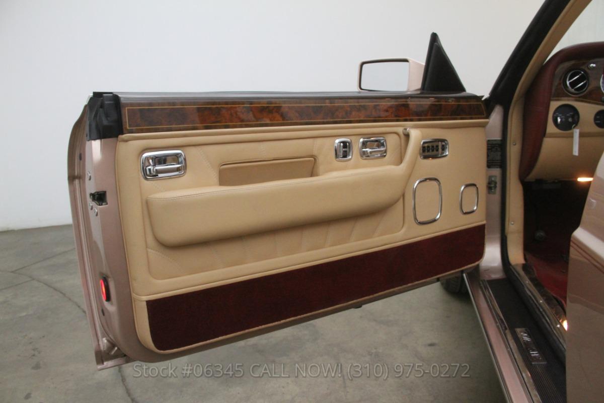 Sunrise Pearl 2001 Rolls Royce Corniche burfundy top (10).jpg