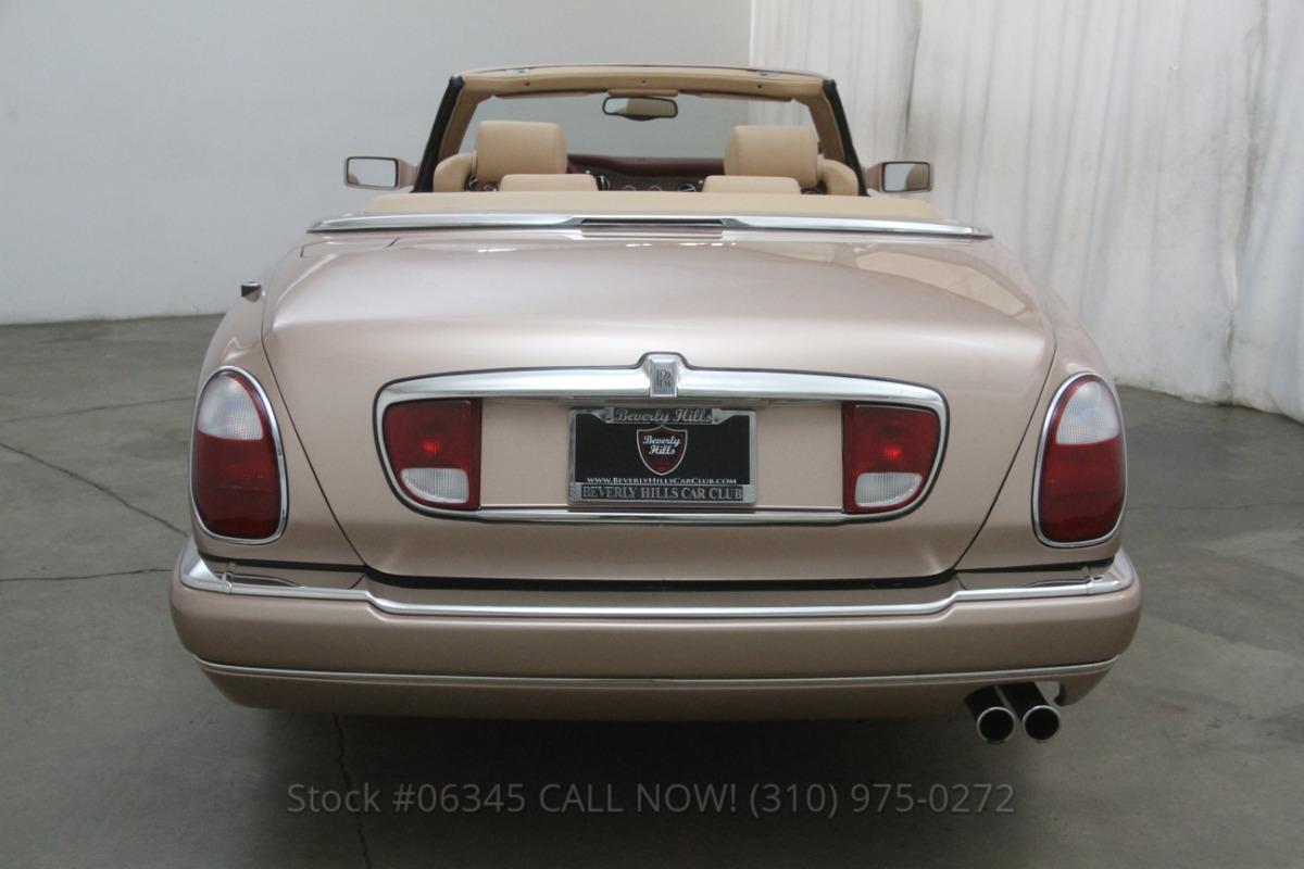 Sunrise Pearl 2001 Rolls Royce Corniche burfundy top (6).jpg