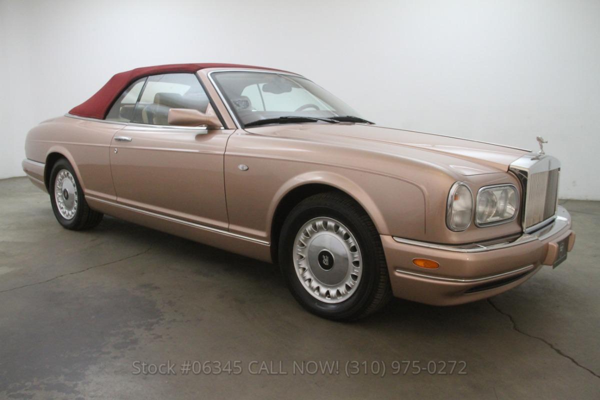 Sunrise Pearl 2001 Rolls Royce Corniche burfundy top (8).jpg