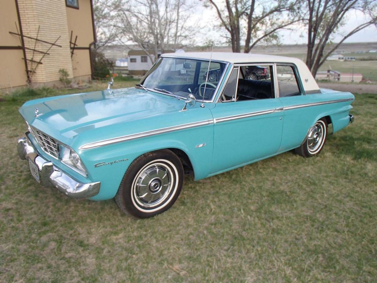 Tahitian Turquoise 1965 Studebaker Daytona Sport Sedan white vinyl roof register (1).jpg