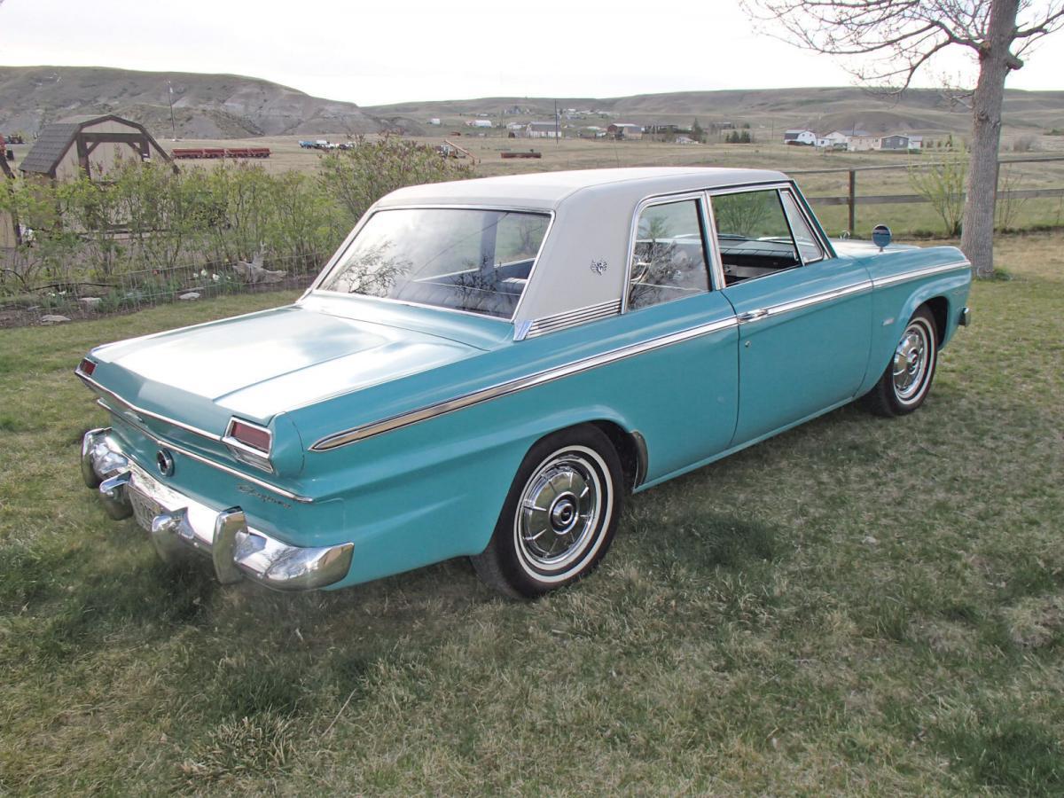 Tahitian Turquoise 1965 Studebaker Daytona Sport Sedan white vinyl roof register (2).jpg