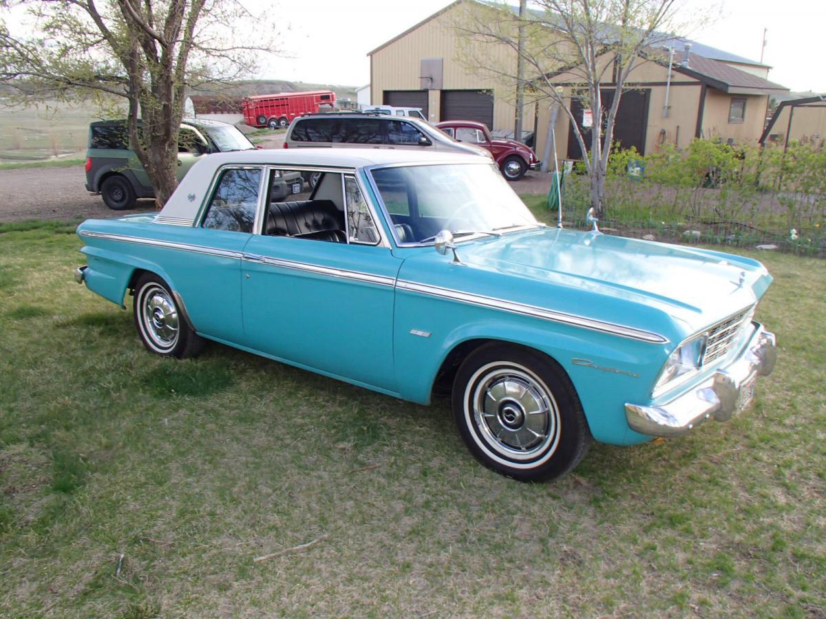 Tahitian Turquoise 1965 Studebaker Daytona Sport Sedan white vinyl roof register (4).jpg